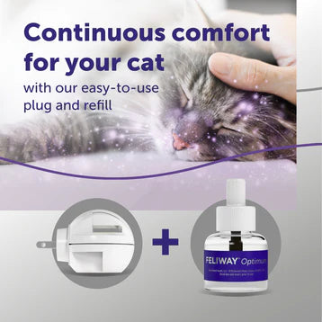 FELIWAY® Optimum 30 Day Cat Calming Plug In Pheromone Diffuser